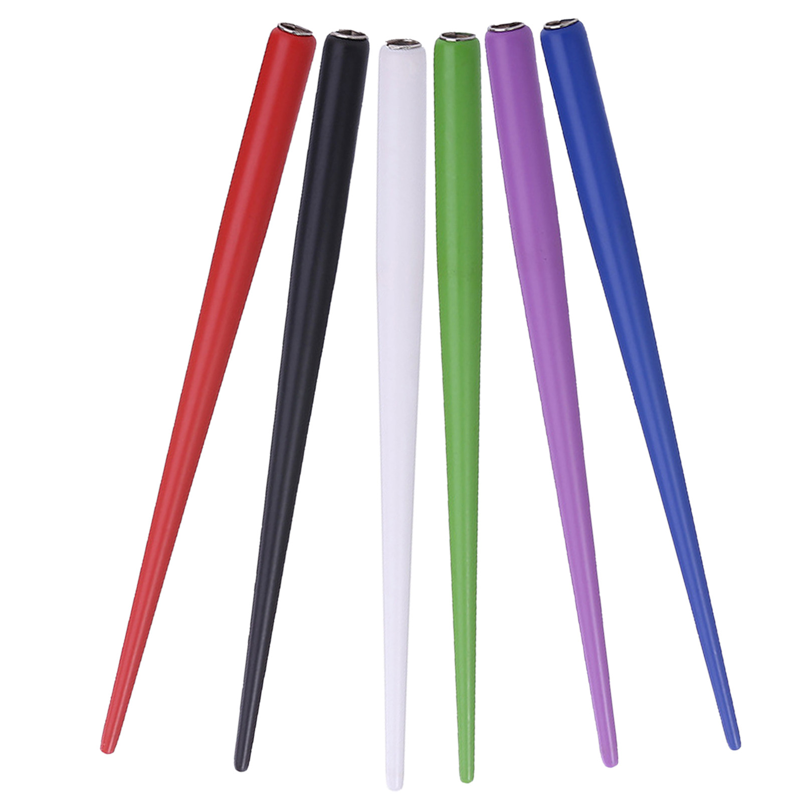 6Pcs Wooden Drawing Pen Holder - огляд і ціна Writing Tools
