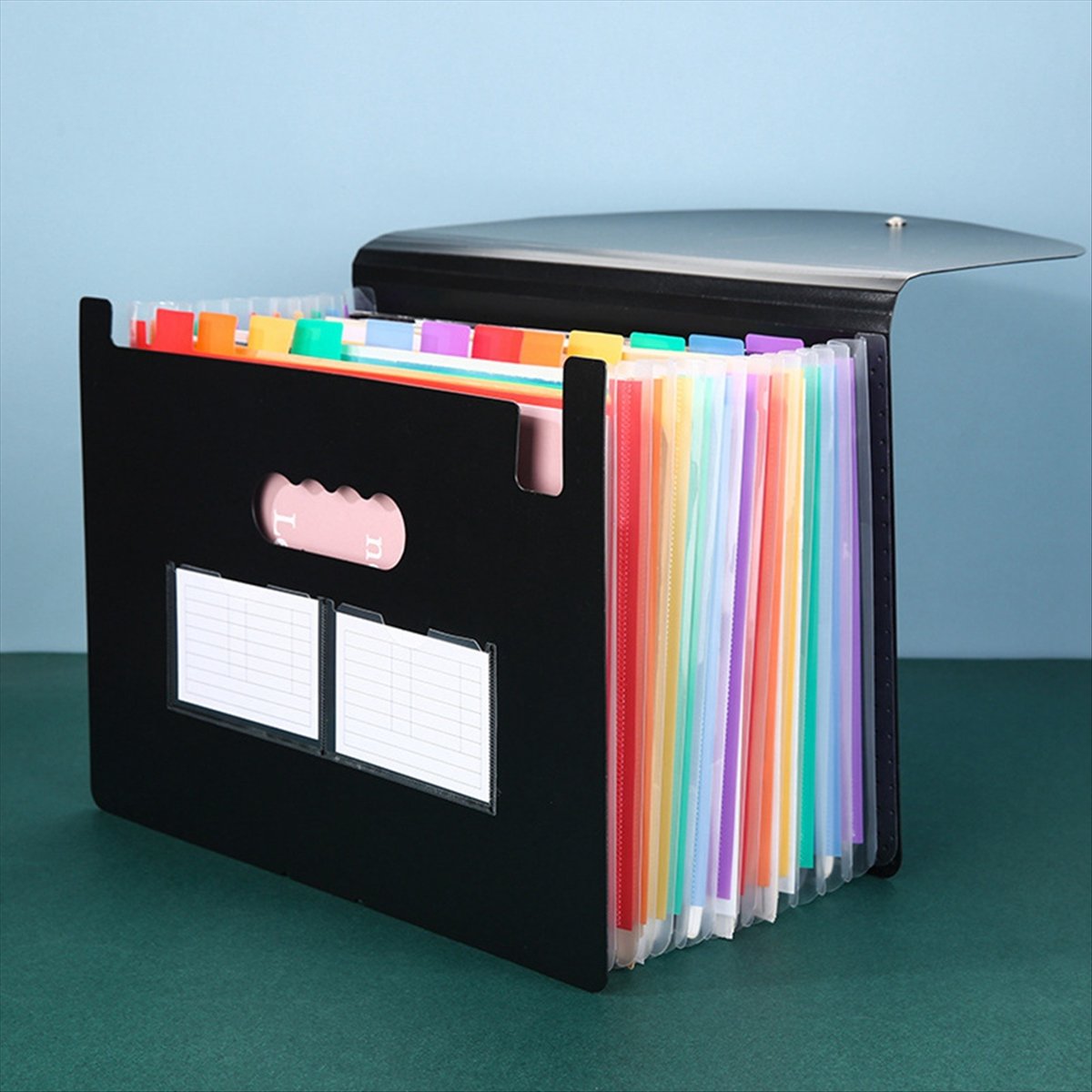 AT16 13 Pockets Expanding File - огляд і ціна Expandable Accordion File Folder 13 Pockets
