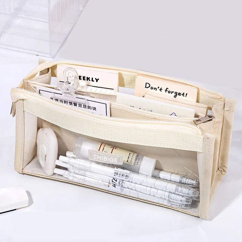6 Layers Large Capacity Pencil - огляд і ціна Aesthetic Large Pencil Case Pouch