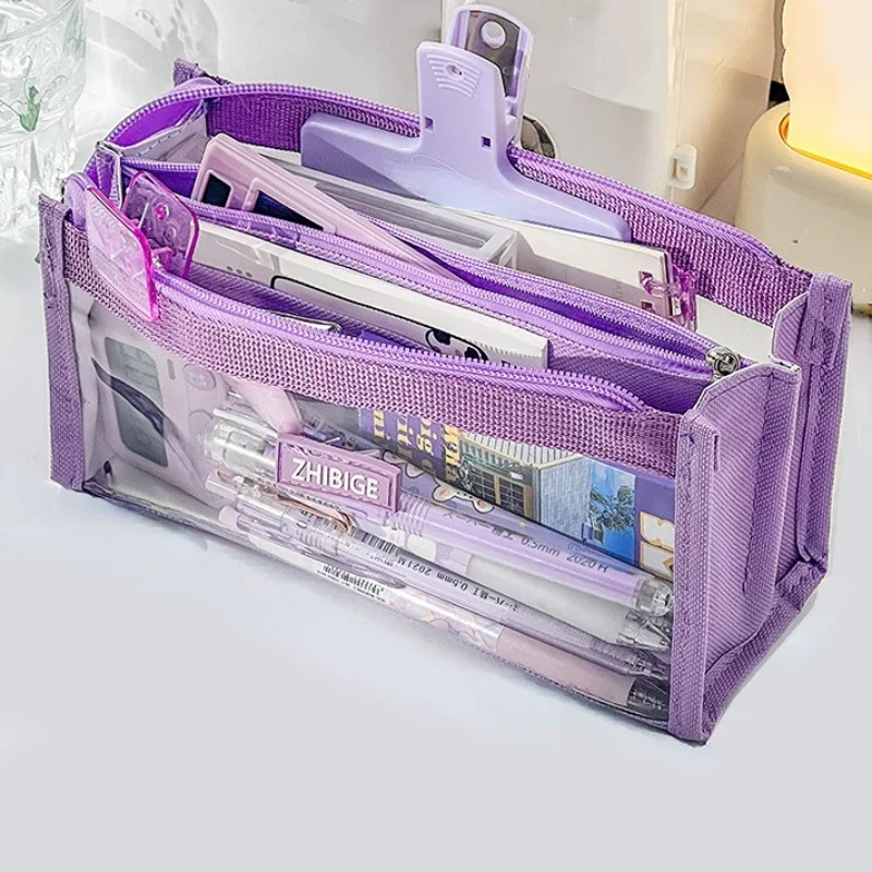 6 Layers Large Capacity Pencil - огляд і ціна Aesthetic Large Pencil Case Pouch
