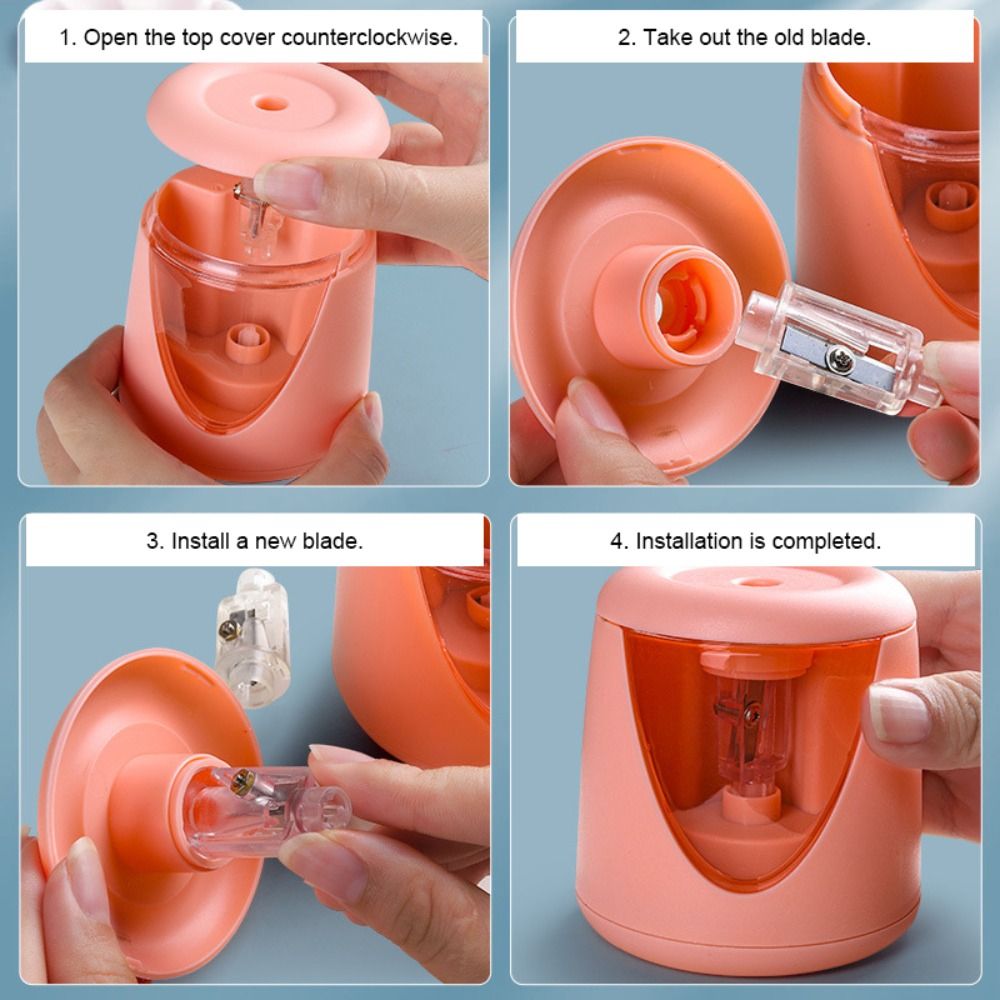 School Supplies Battery/USB/Ch - огляд і ціна Electric Pencil Sharpener Usb