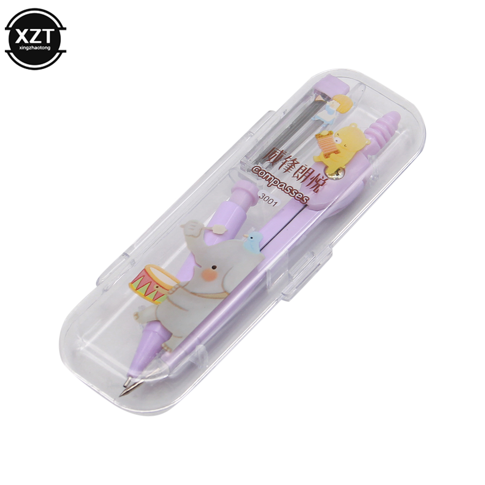 School Compass Cute Girl Stati - огляд і ціна Math Geometry Set With Compass