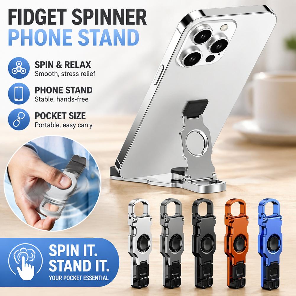 Metal Fidget Spinner Desk Phon - огляд і ціна Desk Accessories