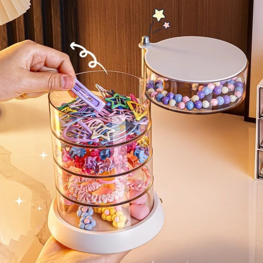 360 Rotating Clear Hair Access - огляд і ціна Desk Accessories