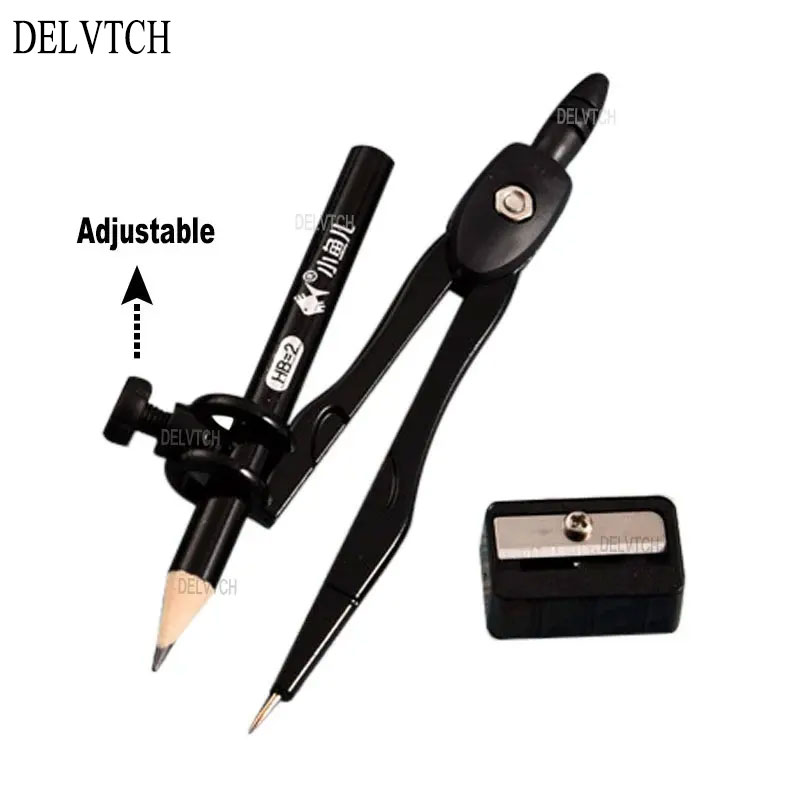 3Pcs Set Metal Compasses With  - огляд і ціна Math Geometry Set With Compass