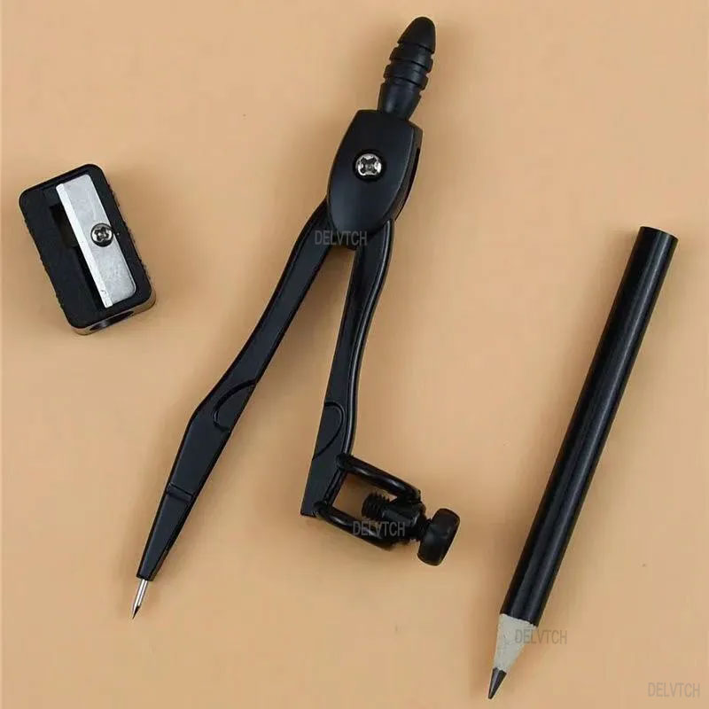 3Pcs Set Metal Compasses With  - огляд і ціна Math Geometry Set With Compass