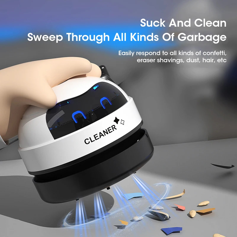 Mini USB Rechargeable Desktop  - огляд і ціна Mini Desktop Vacuum Cleaner For Eraser Dust