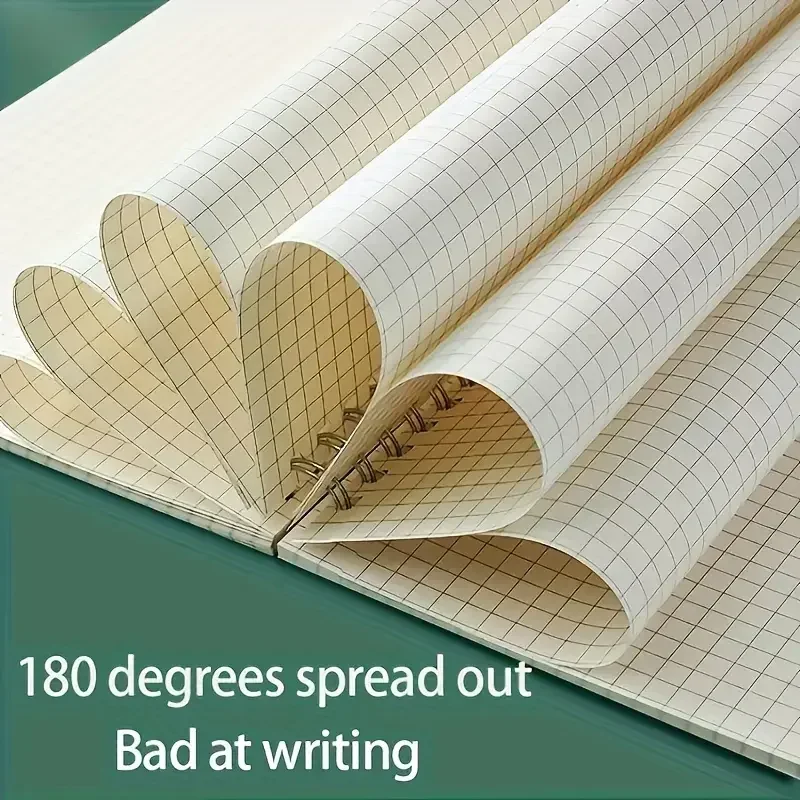 A5 Grid Notepad Spiral Bound S - огляд і ціна Spiral Bound Grid Notebook A5