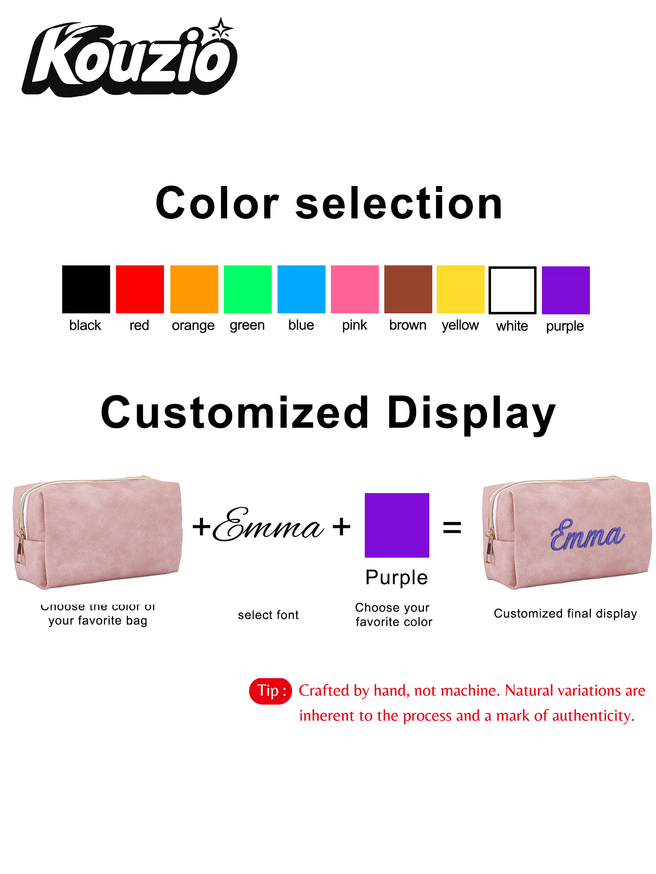 Large Square Faux Suede Custom - огляд і ціна School Supplies