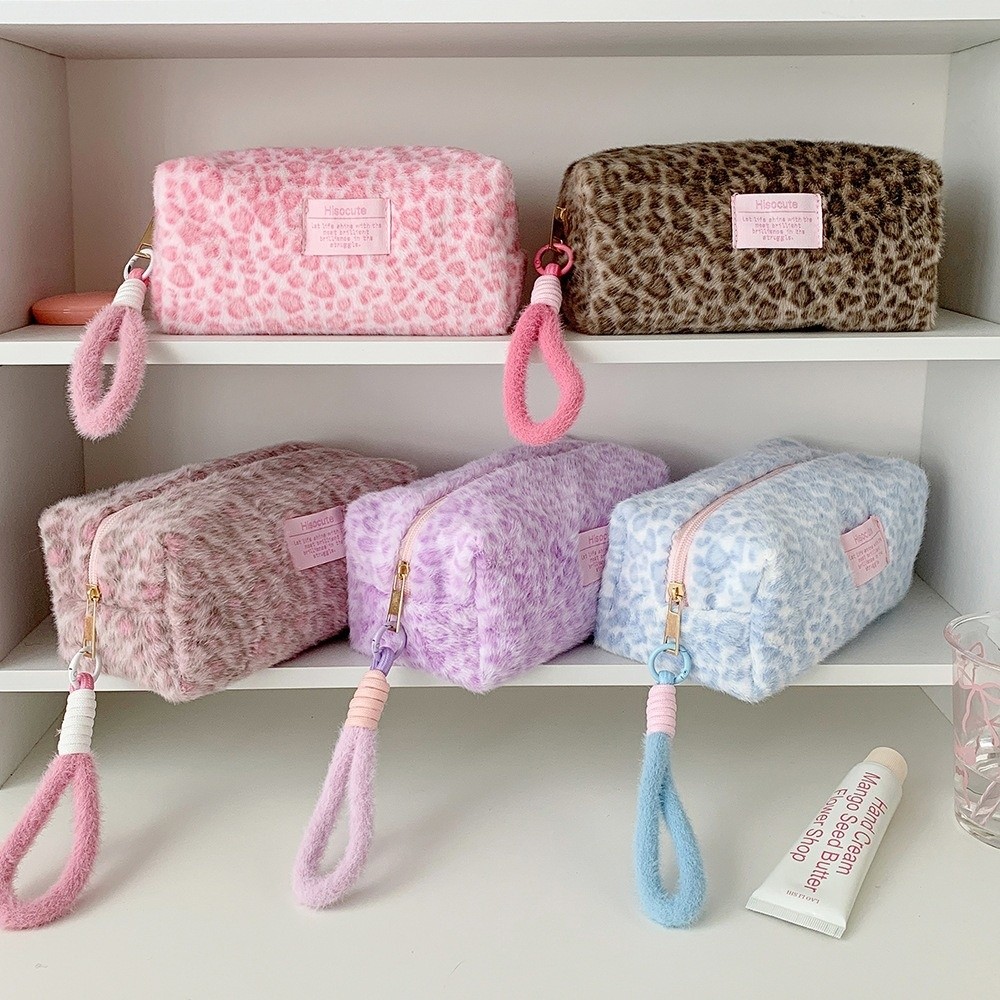 Pen Bag Leopard Stationery Bag - огляд і ціна Aesthetic Large Pencil Case Pouch