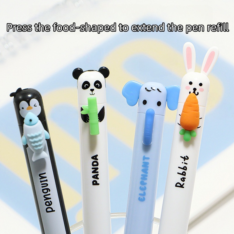 Novelty Animal Topper Erasable - огляд і ціна Retractable Eraser Pen Click