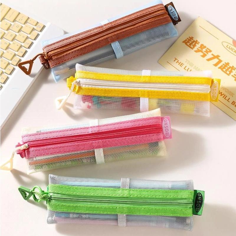 Transparent Mesh Pencil Pouch  - огляд і ціна Clear Mesh Pencil Pouch For Exam