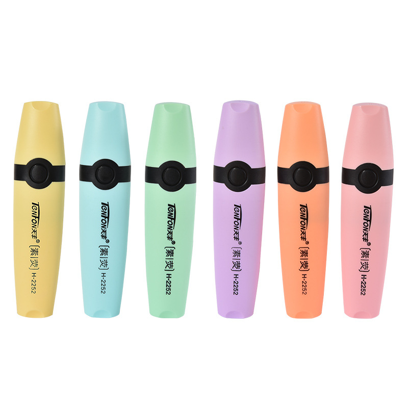 6 Pcs/set Highlighter Pastel C - огляд і ціна Pastel Highlighter Set Double Ended