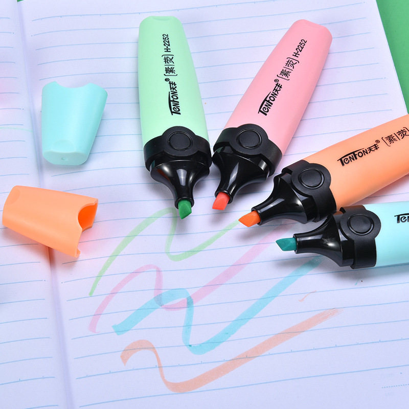 6 Pcs/set Highlighter Pastel C - огляд і ціна Pastel Highlighter Set Double Ended