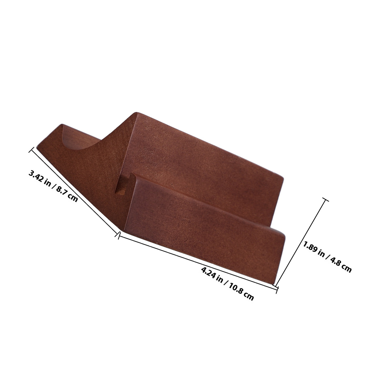Wooden Dual Slot Phone and Cal - огляд і ціна Desk Accessories