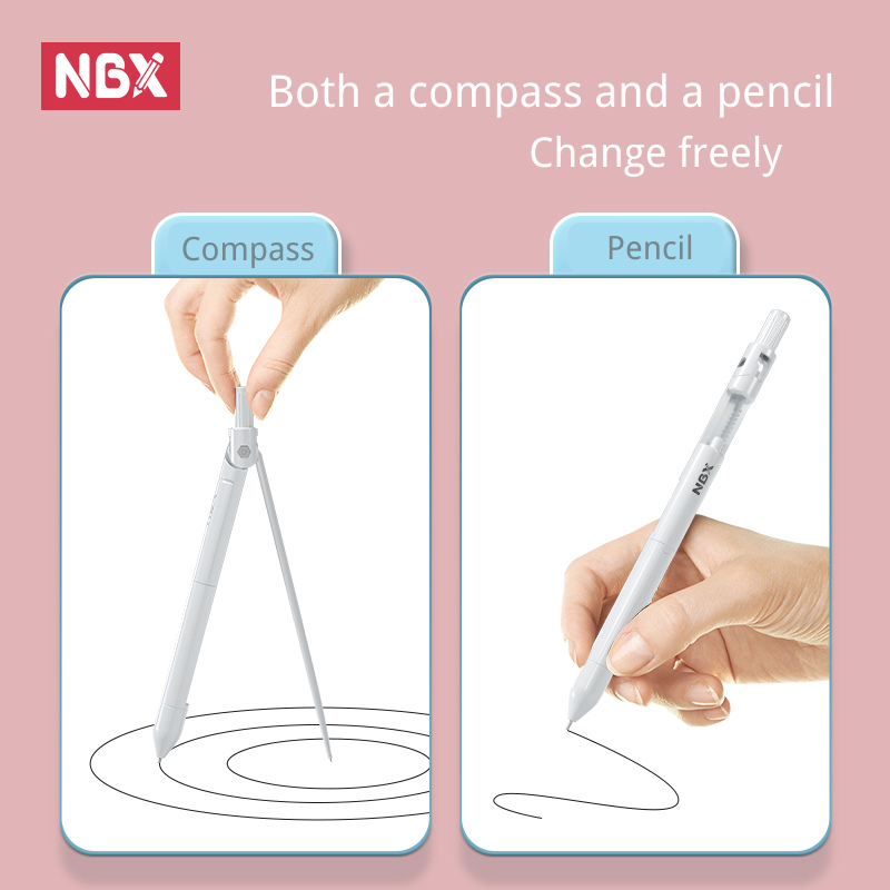 NBX Compass Pencil School Draw - огляд і ціна Math Geometry Set With Compass