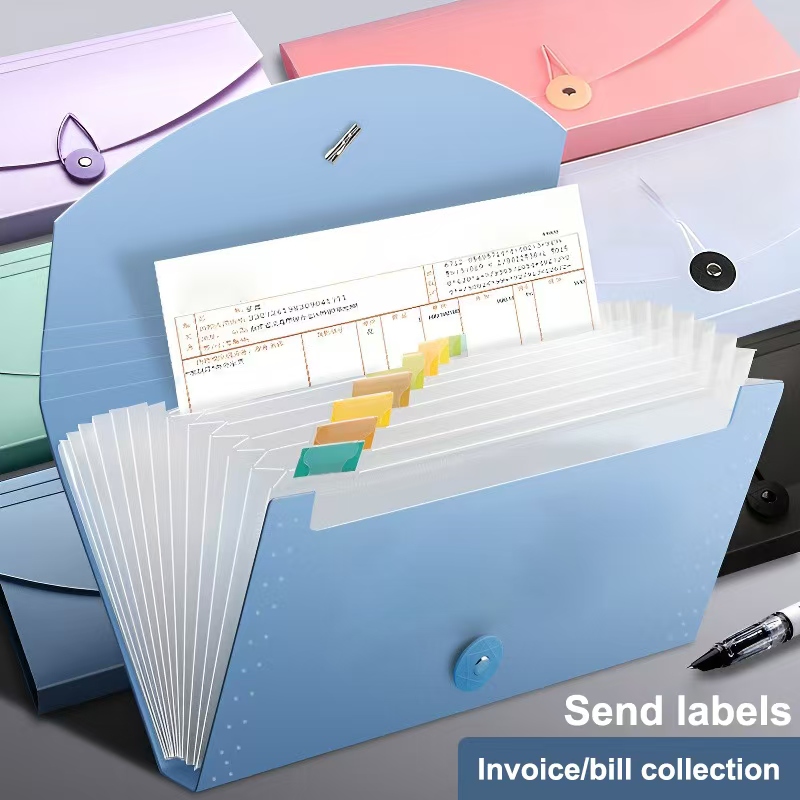 Expanding File Organizer with  - огляд і ціна Expandable Accordion File Folder 13 Pockets