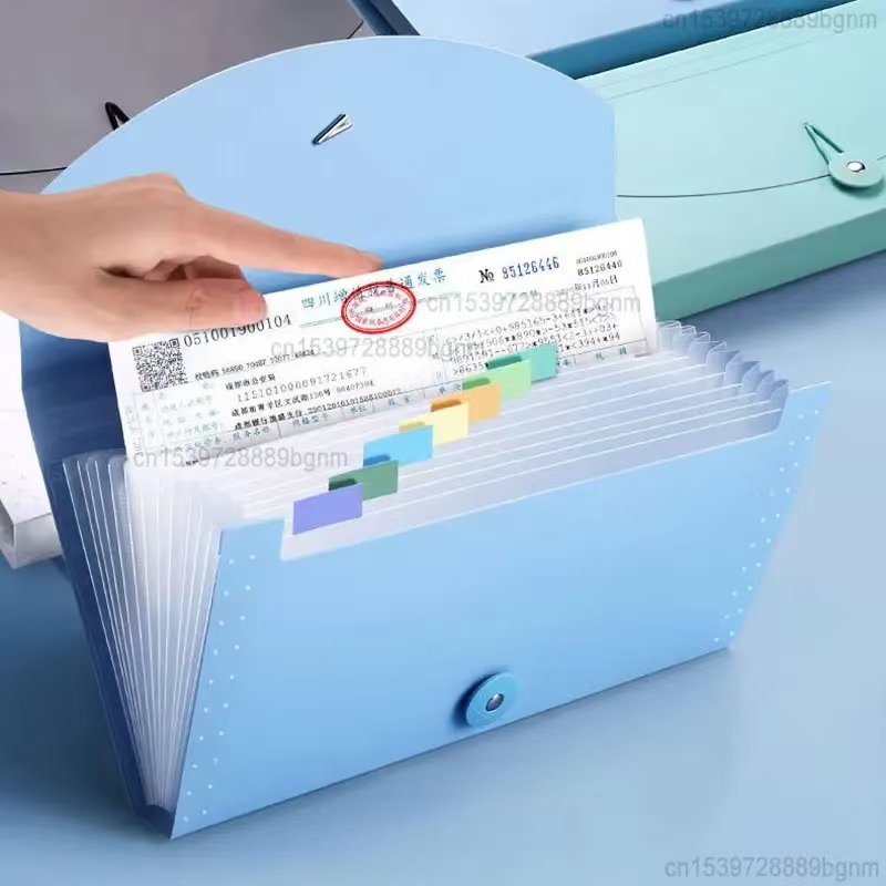 Expanding File Organizer with  - огляд і ціна Expandable Accordion File Folder 13 Pockets